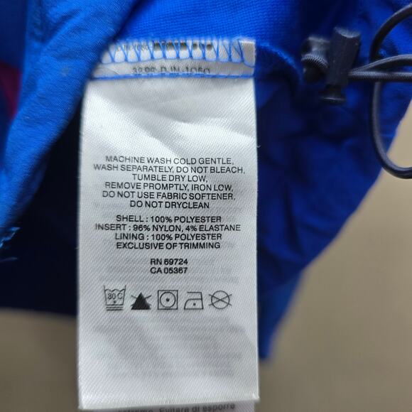 Columbia Hooded Full-Zip Omni-Shield Windbreaker Rain Jacket Blue Size Small - Picture 5 of 5